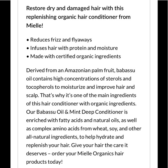 Mielle Organics Babassau Bundle - Picture 8 of 11